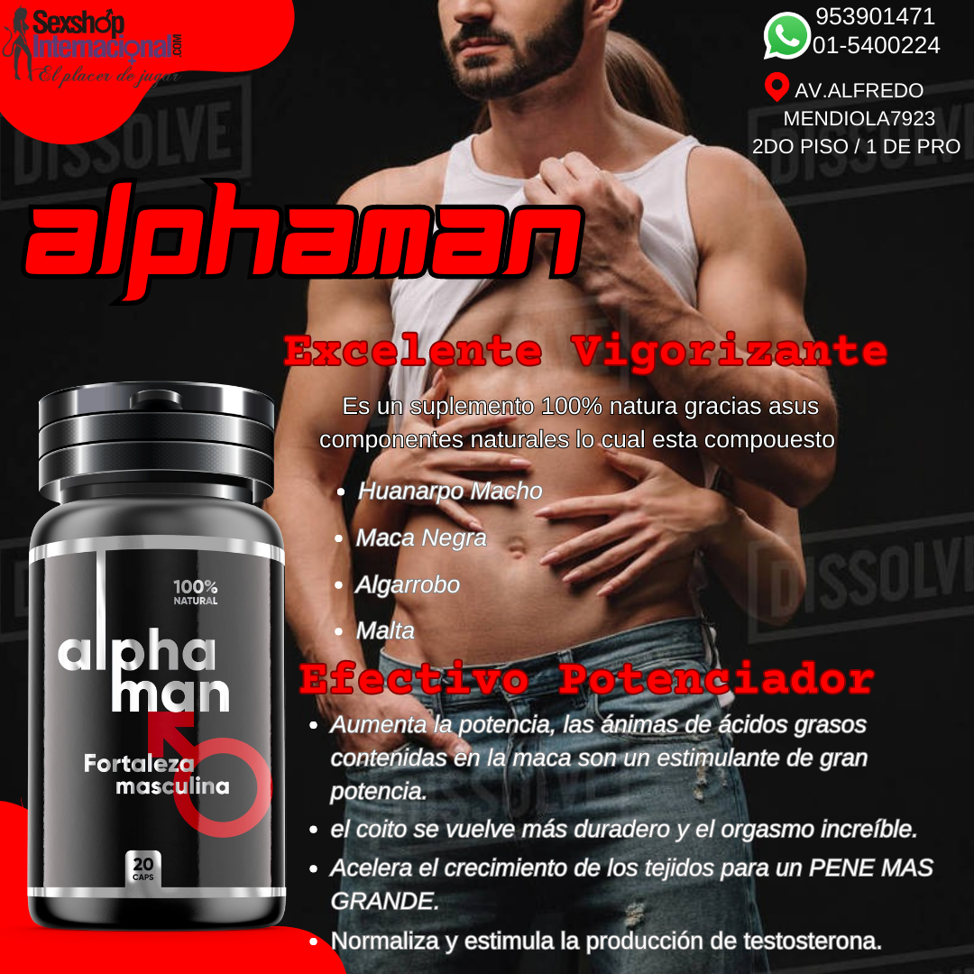 Potencializador Alphaman